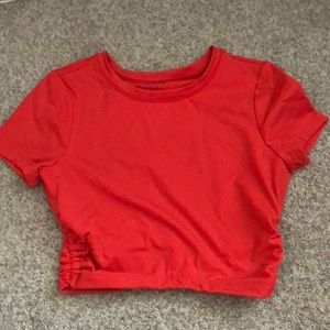 TWO pacsun cropped workout shirts!!